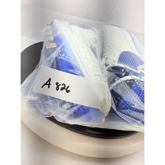 Under Armour Glyde 2 MT Womens 10 Metal Softball Cleats White Blue 3026601-101 - Picture 10 of 10